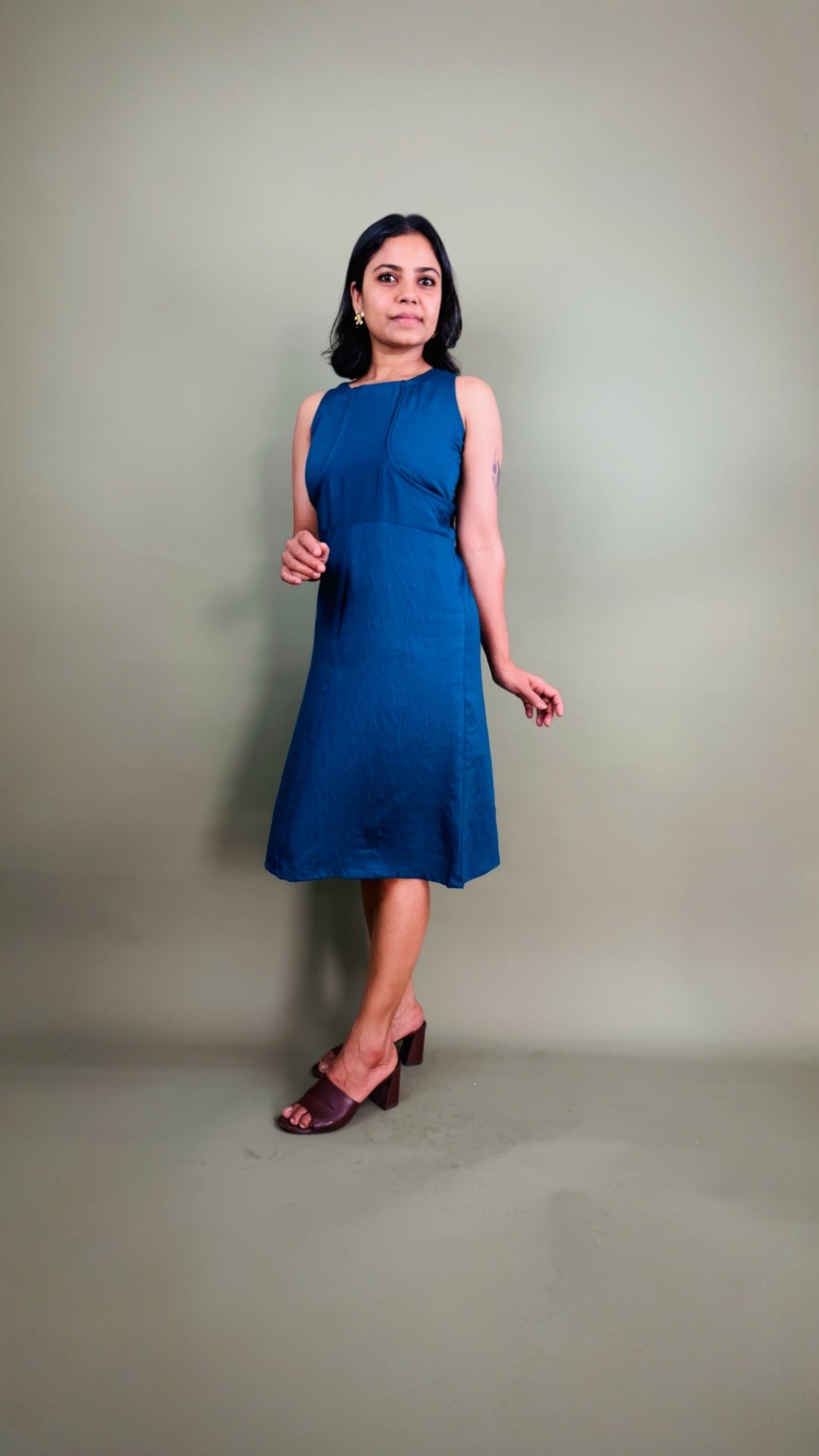 Azure Seam Dress