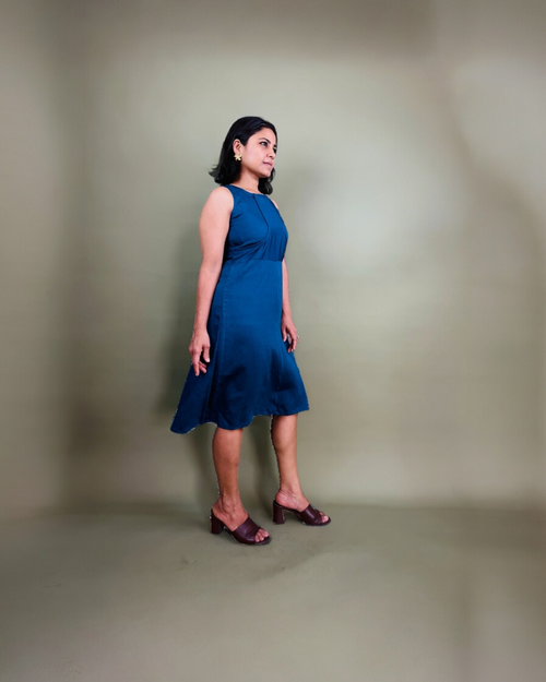 Azure Seam Dress