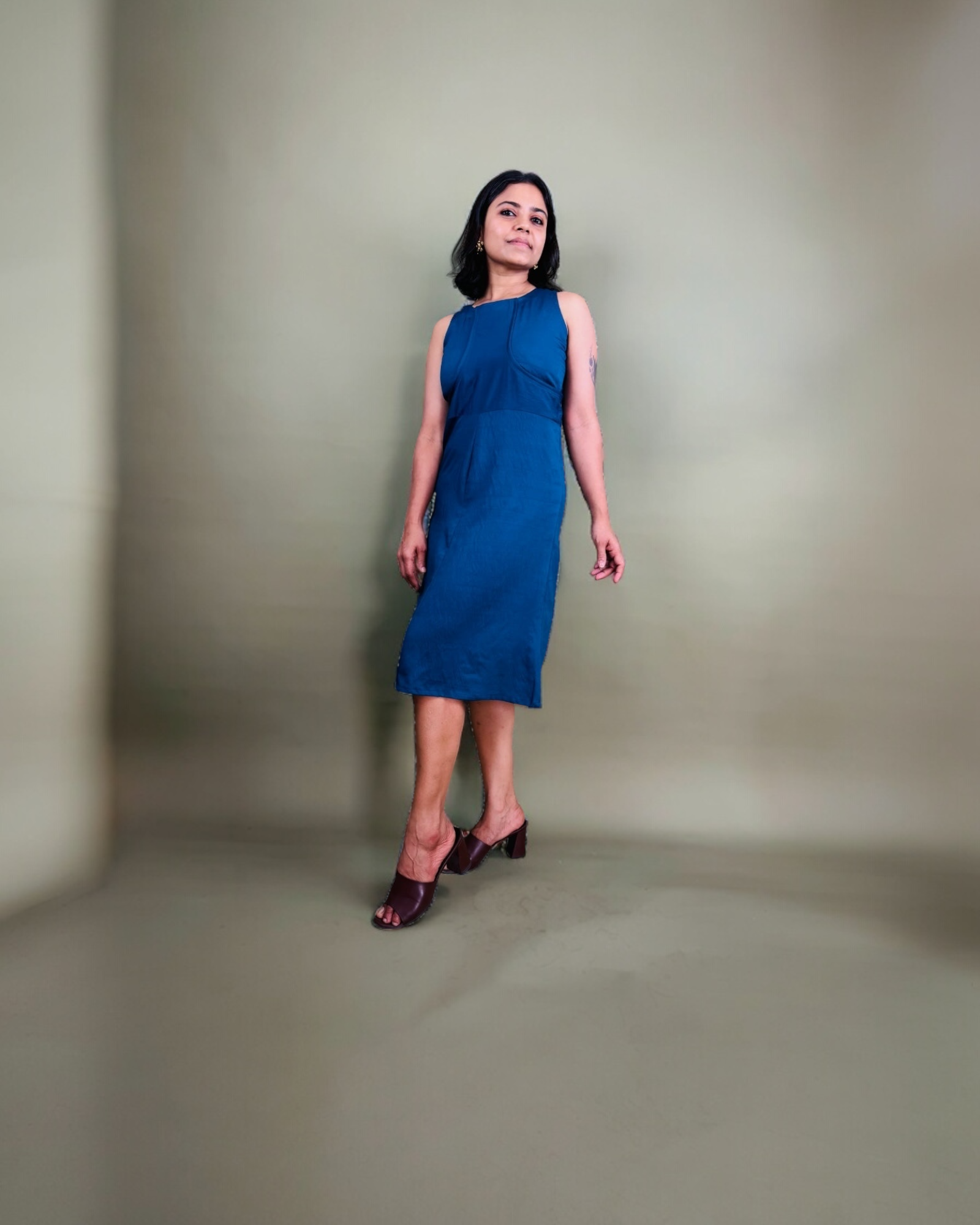Azure Seam Dress