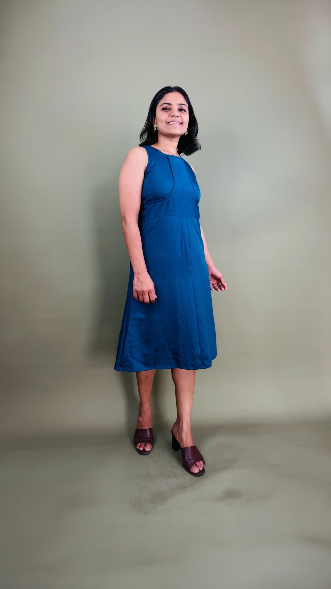 Azure Seam Dress