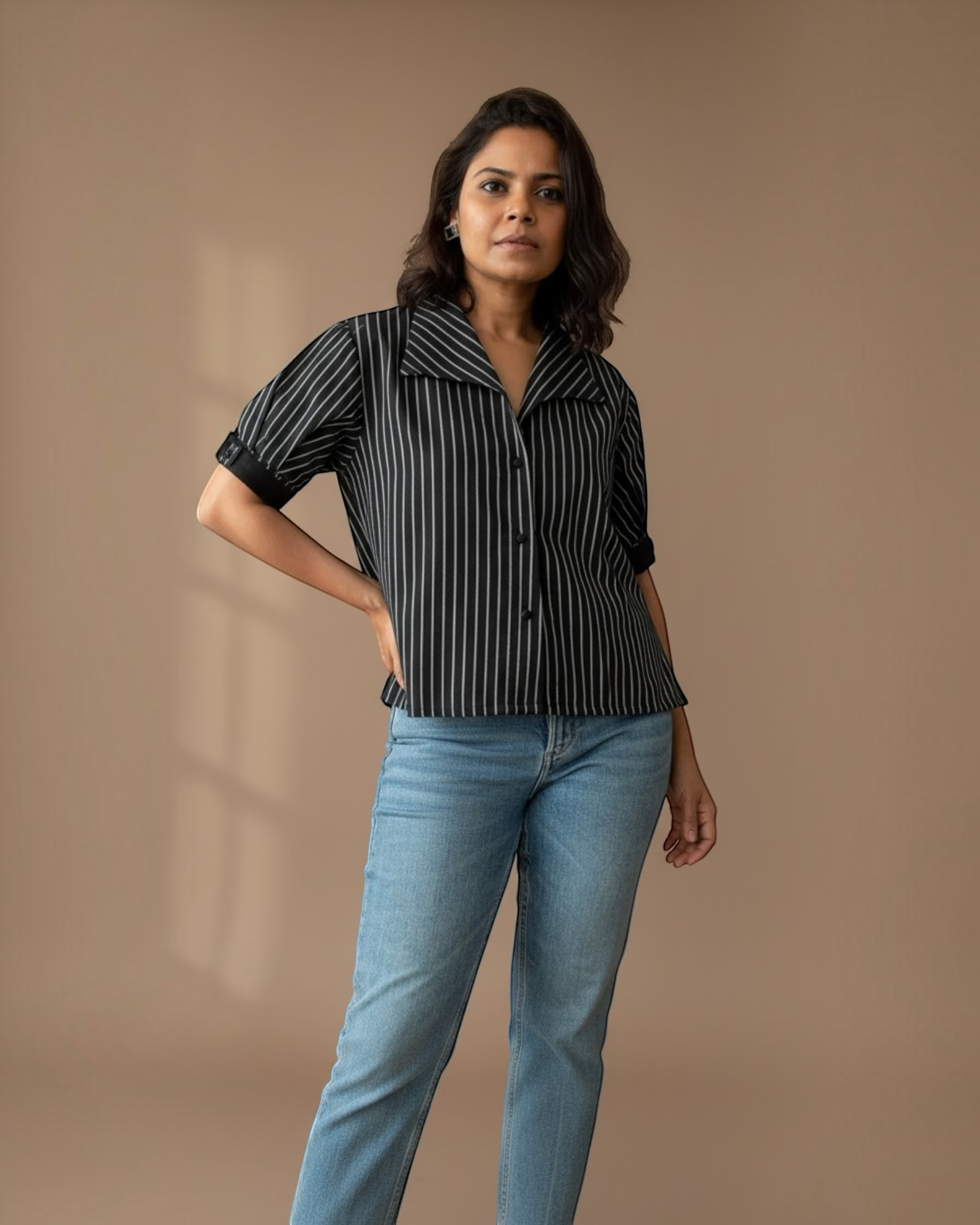 Black Stripe Shirt