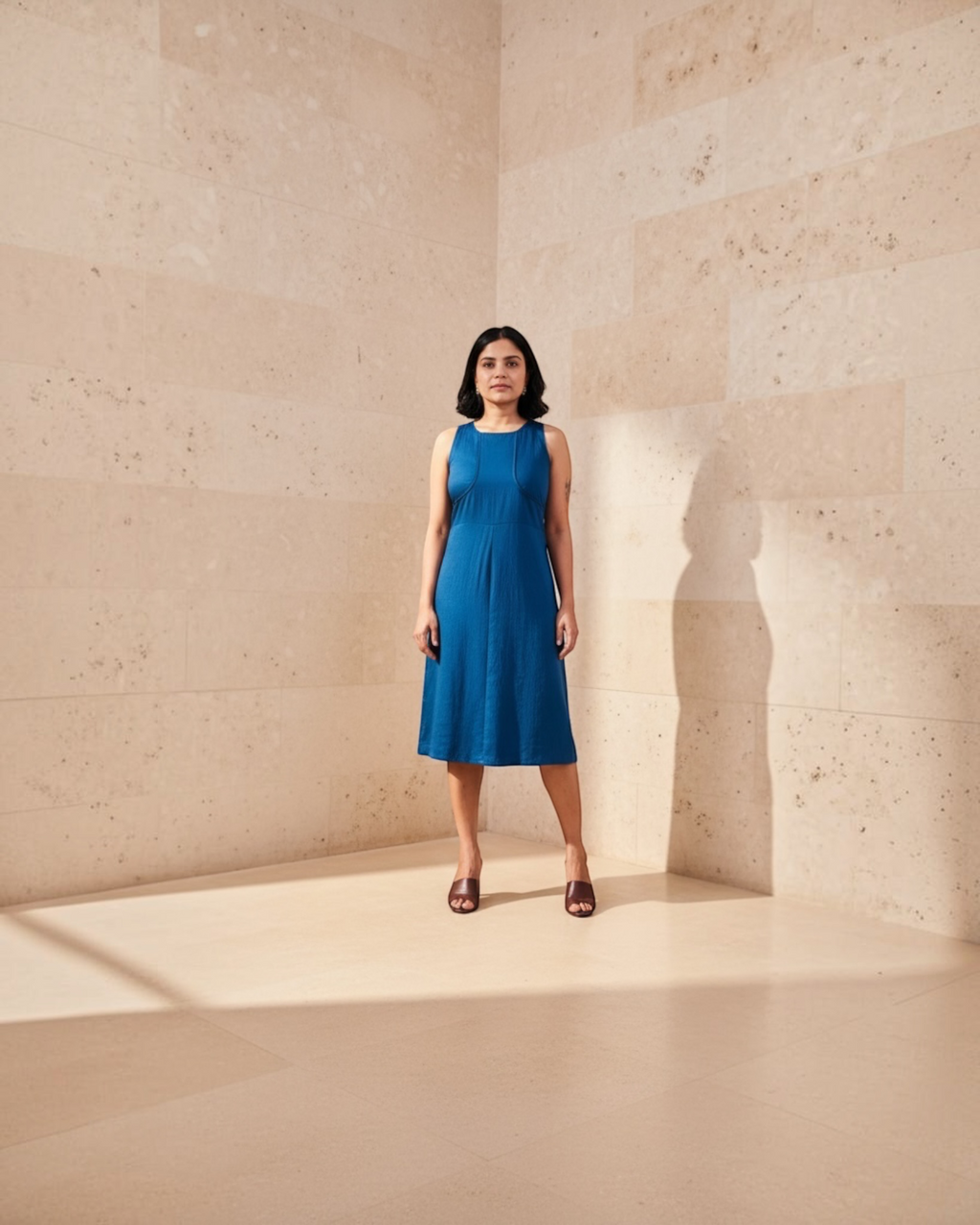 Azure Seam Dress
