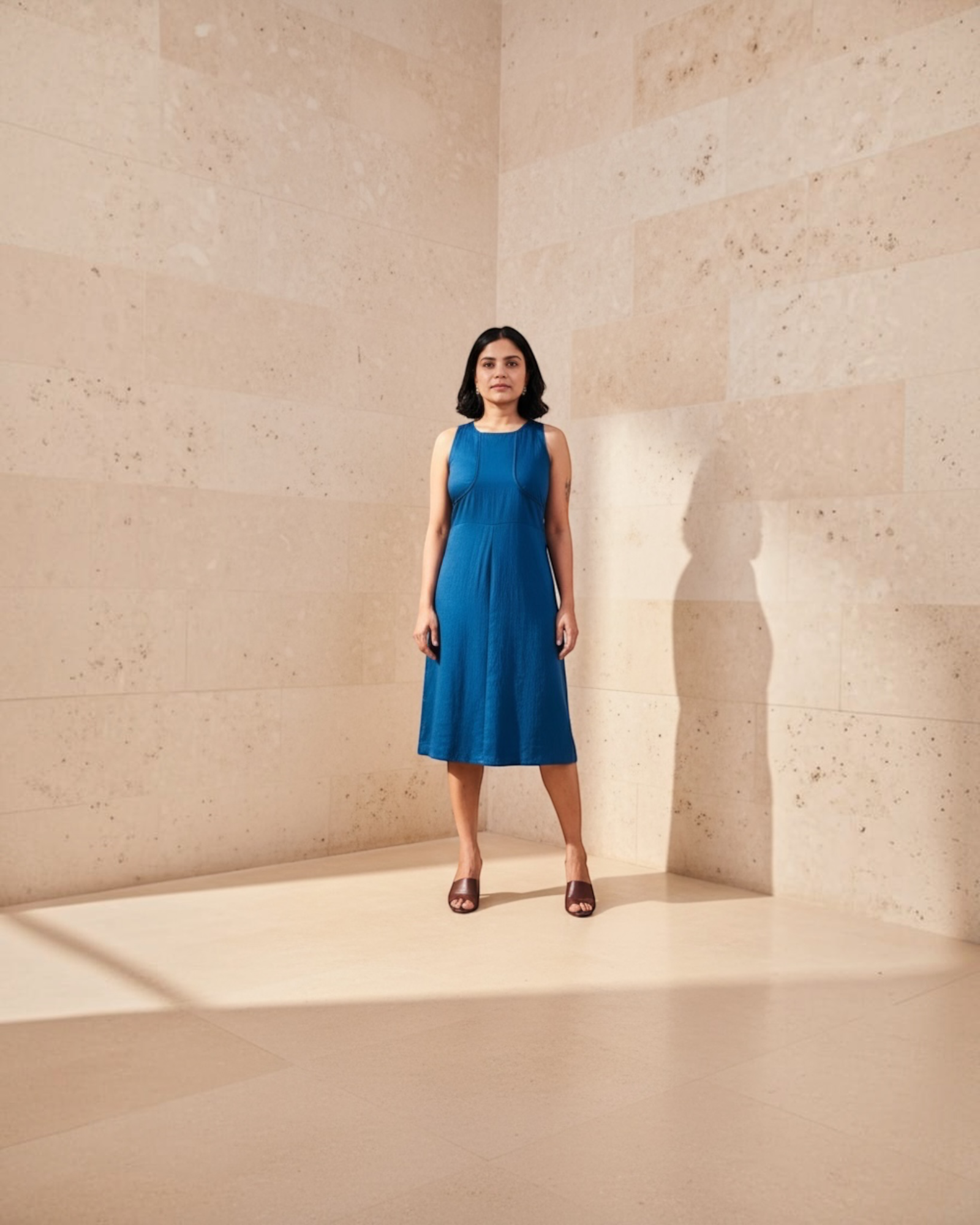 Azure Seam Dress